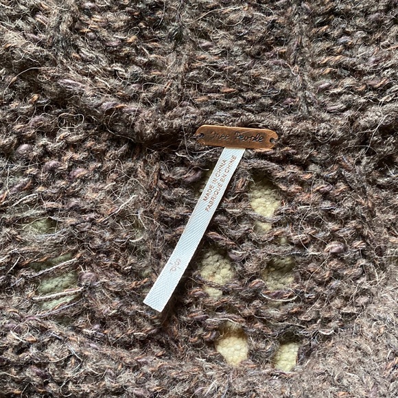 Free people Sweater Bundle, high /low, cotton hand, knitted look . - Picture 5 of 7